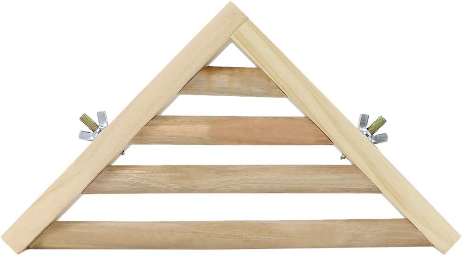 Litewoo Bird Perch Corner Platform Stand Shelf for Parrot Budgie Cage
