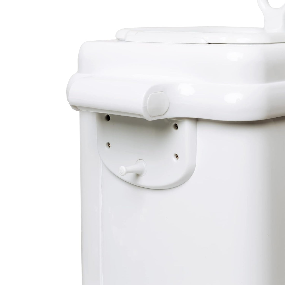 Ubbi Pet Waste Pail, Chrome