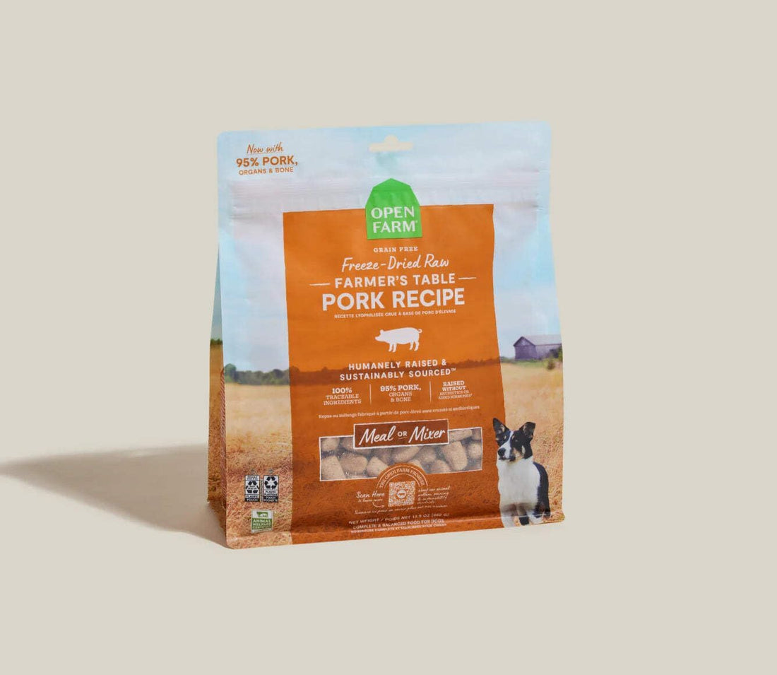 Open Farm Freeze Dried Raw Dog Food, Beef Bite-Sized Morsels