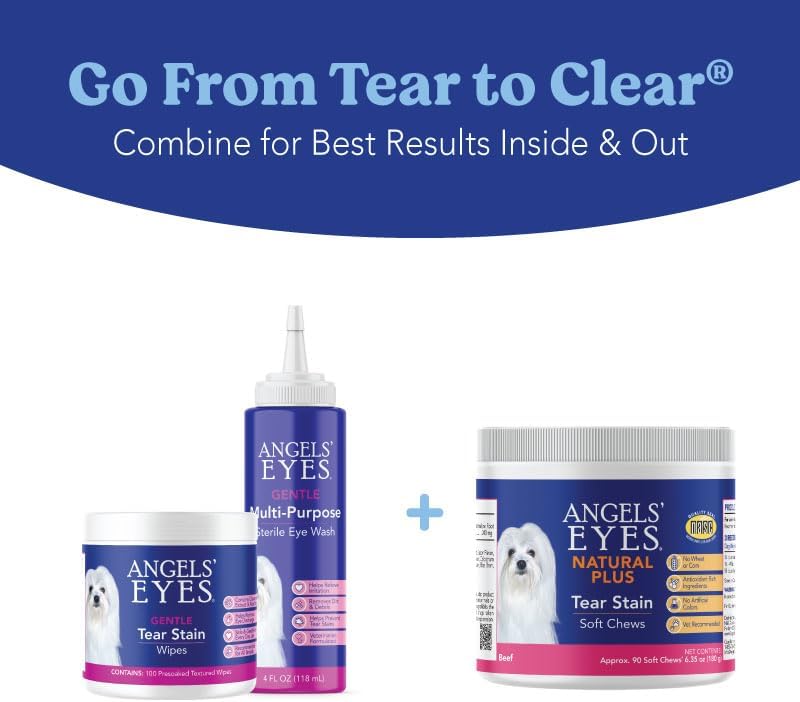 Angels' Eyes Tear Stain Prevention Soft Chews for Dogs