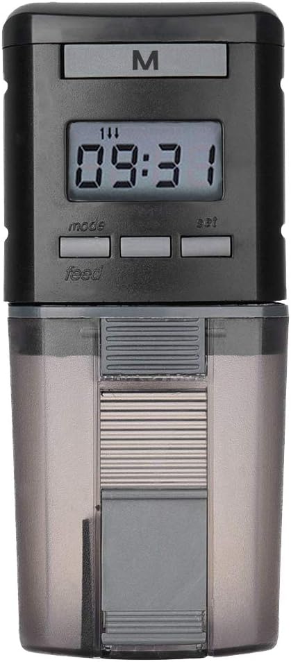 LONDAFISH Aquarium Fish Feeder, 0.175L Capacity, Plastic, Timer