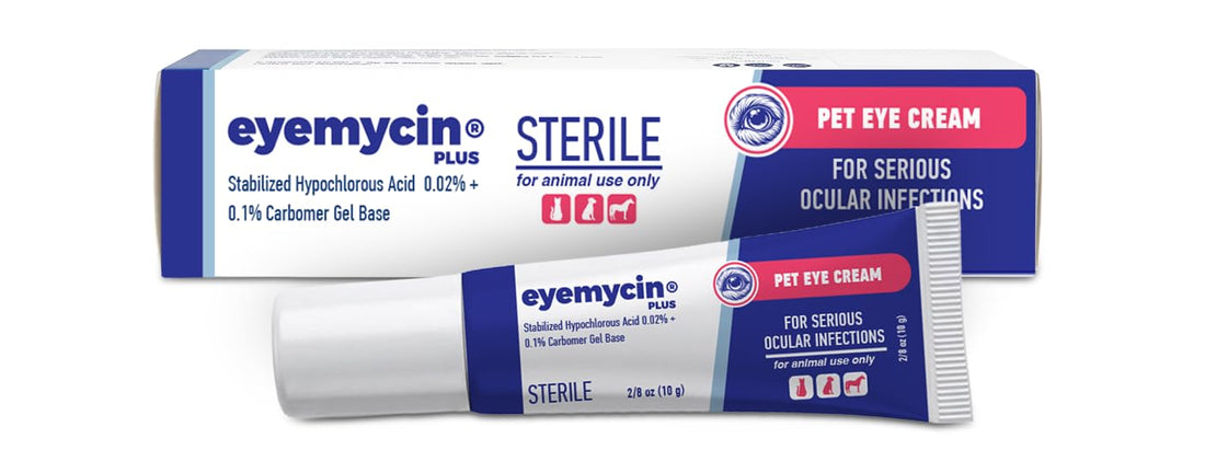 QUQU Natural EYEMYCIN Pet Eye Health for Dogs, Cats, Cattle, Sheep