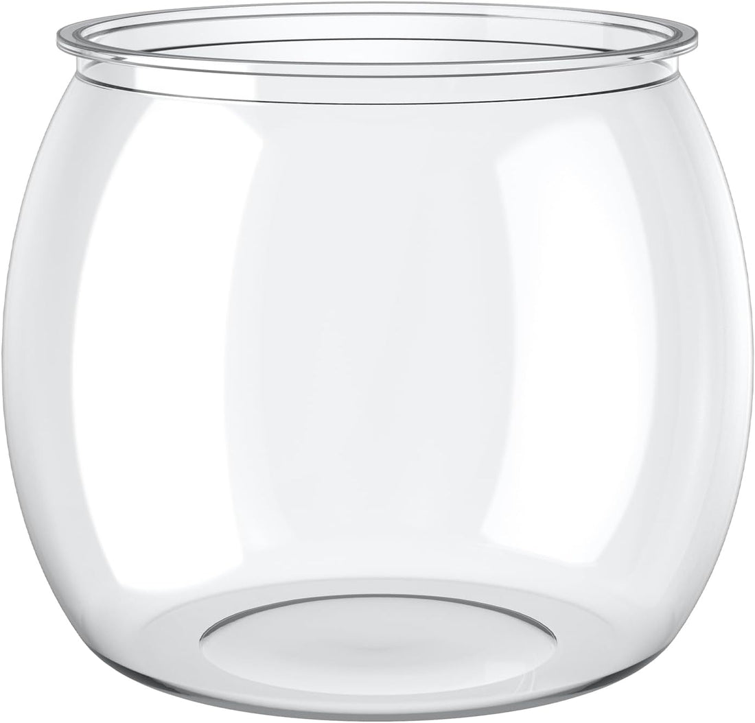 Pawfly 0.5 Gallon Mini Plastic Fish Bowl