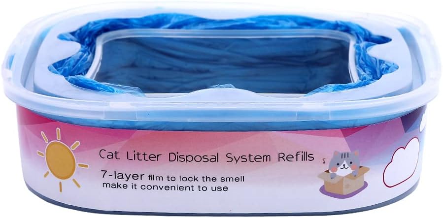 9 Pack Cat Litter Refills Bags Compatible with Your Genie Standard