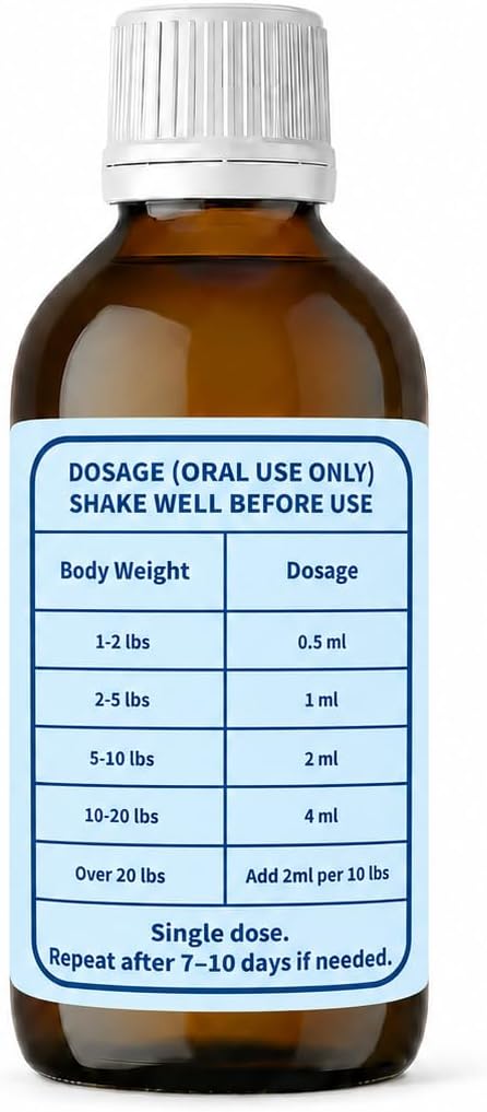 Liquid Pet Care Formula for Dogs & Cats, 100 mL (3.4 fl oz)