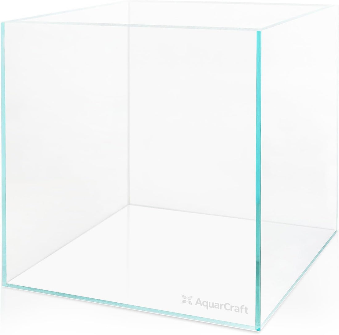 3.5 Gallon Rimless Aquarium, Ultra Clear Nano Betta Tank