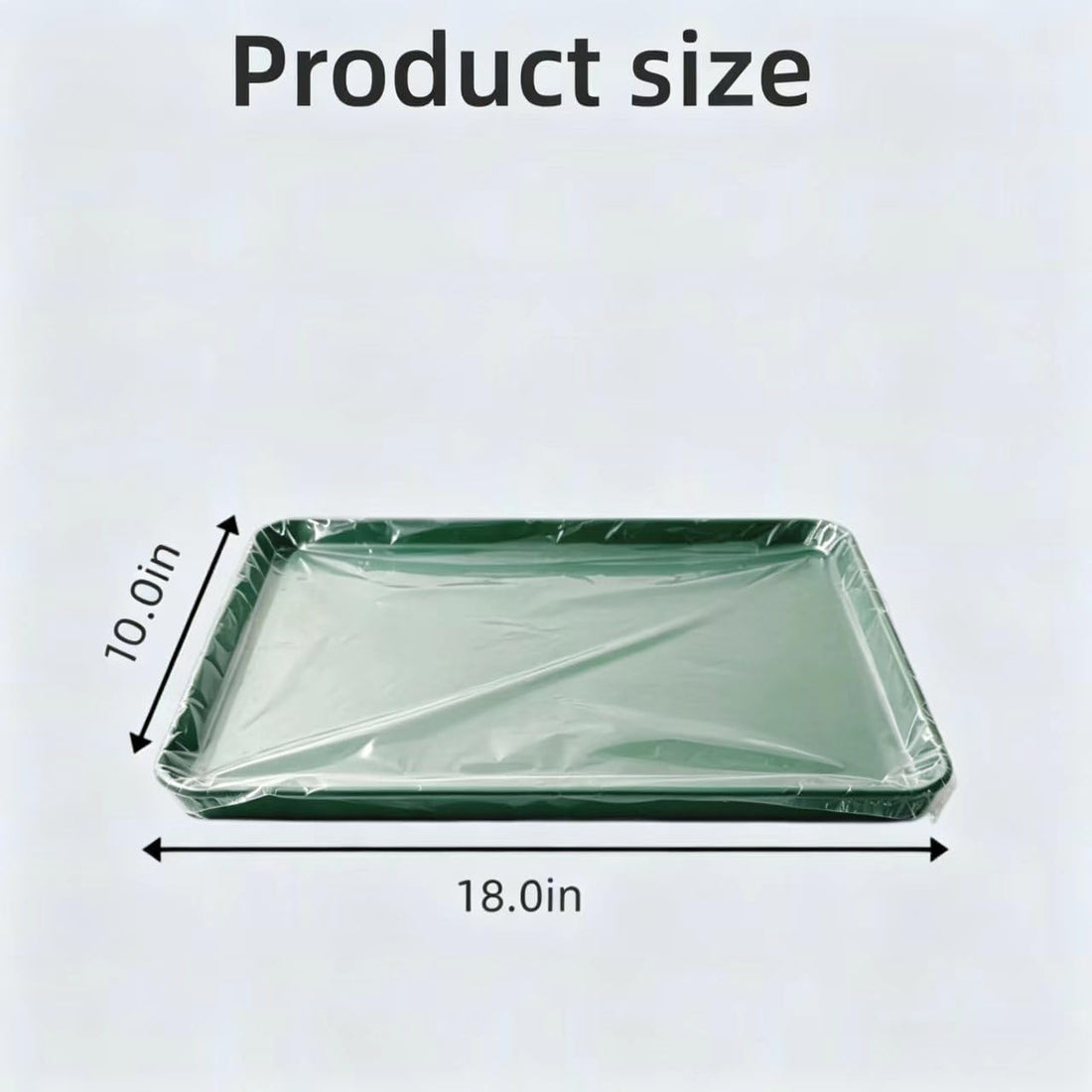 100 Pcs Bird Cage Litter Tray Liners, Disposable Plastic Film