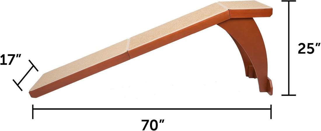 PetSafe CozyUp Wooden Bed Ramp for Cats & Dogs