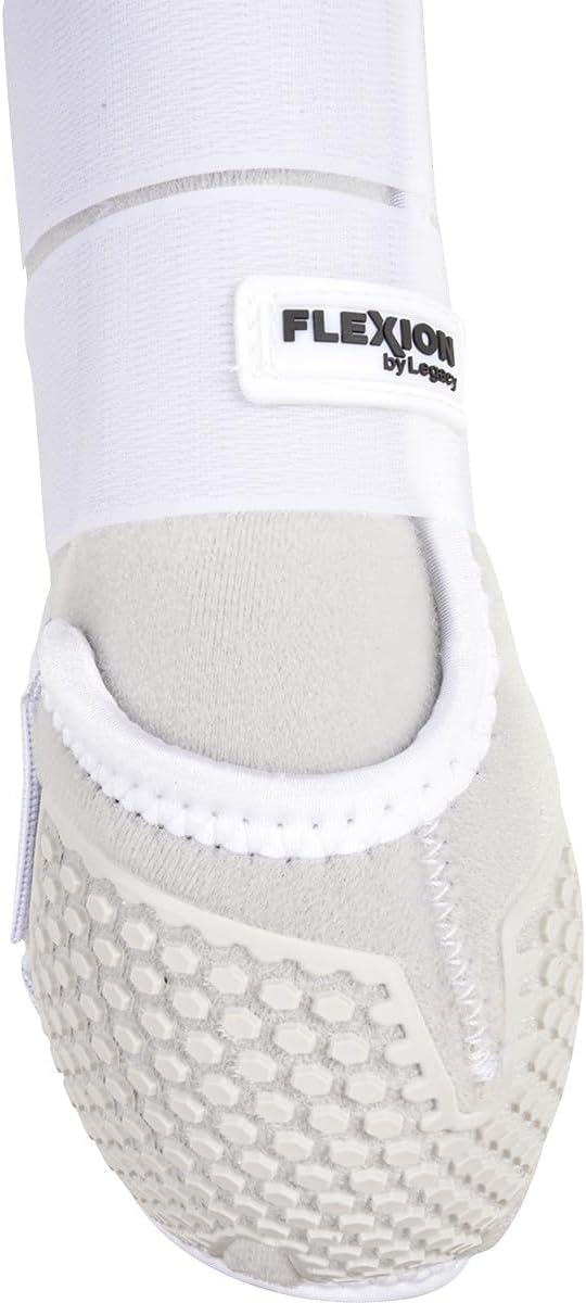 Classic Equine Flexion by Legacy2 Support Boots, Front (White, Medium)