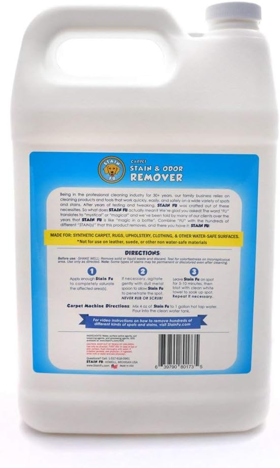 Pet Stain & Odor Remover – Carpet Cleaner Spray for Dog & Cat Urine