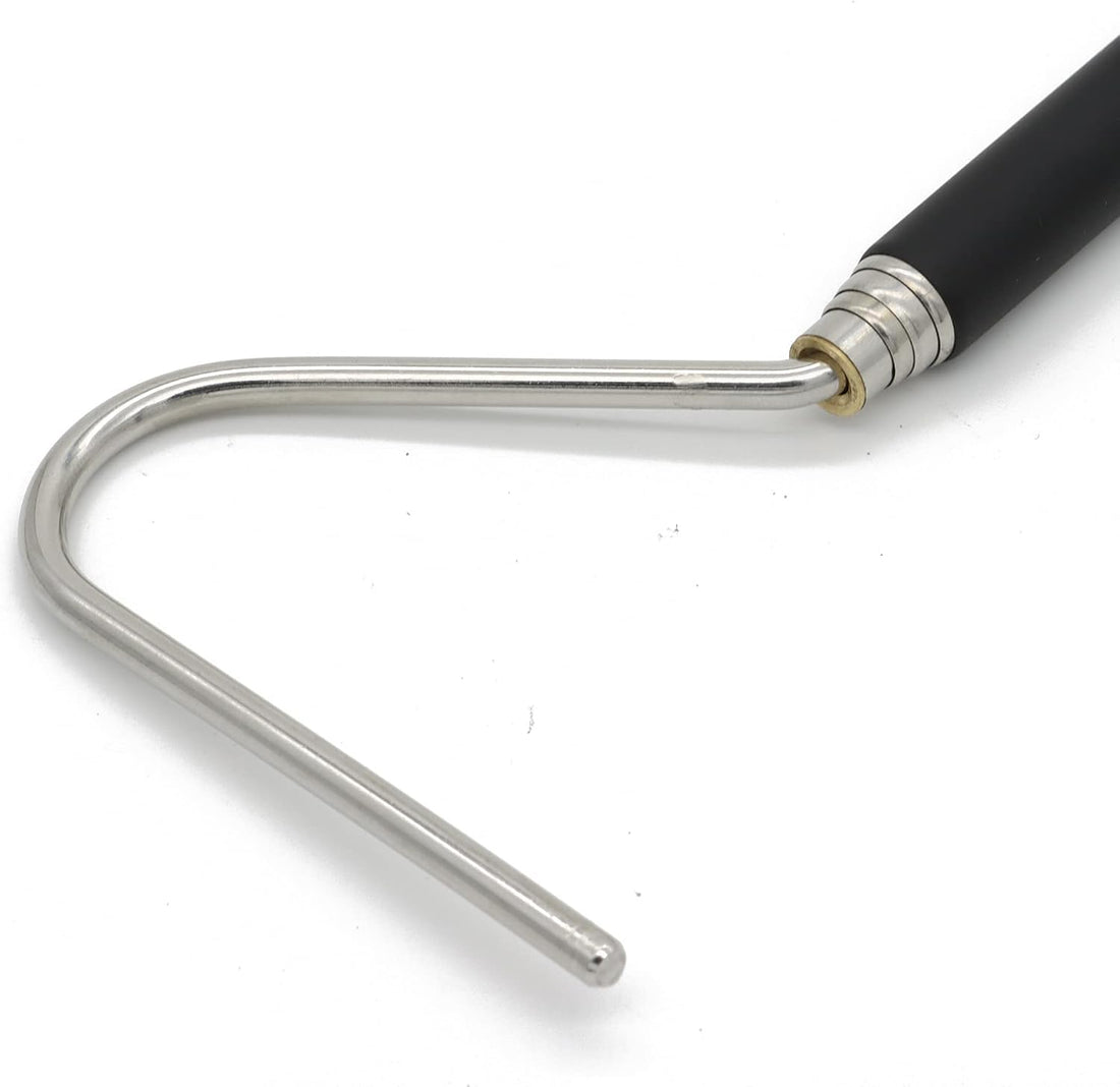 JIH Stainless Steel Extensible Snake Hook, 39 inch