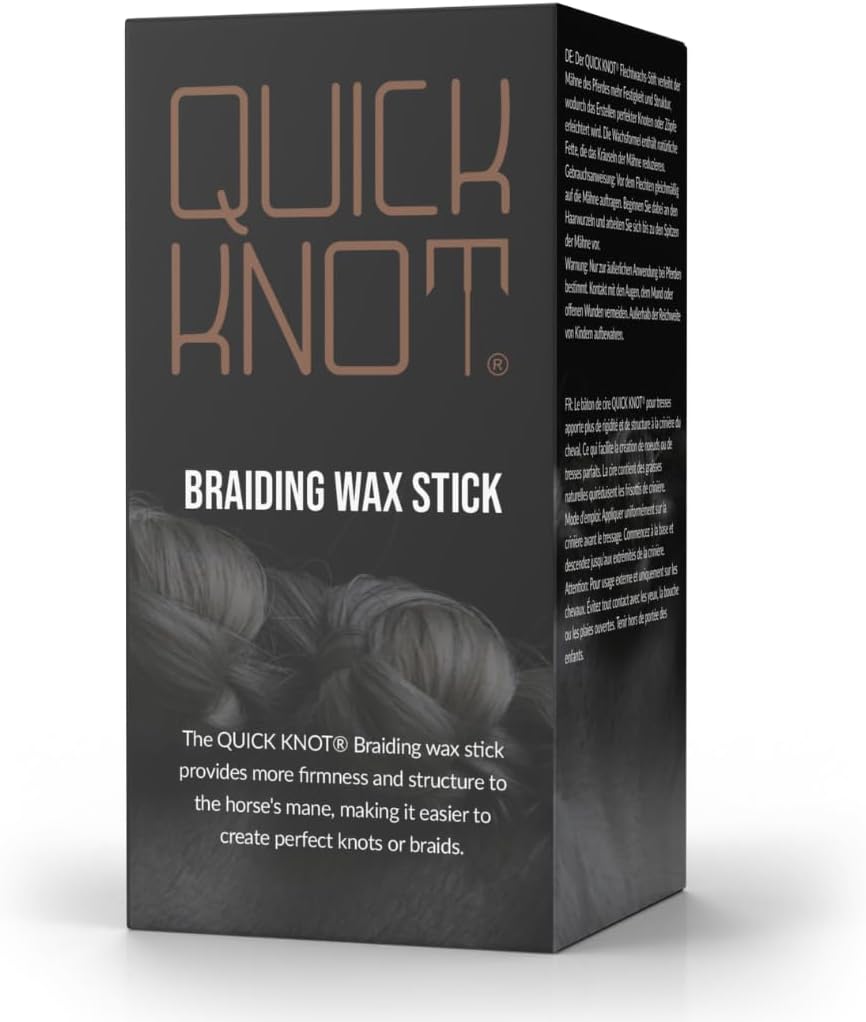 Horse Braiding Wax Stick | Mane Braiding Wax for Horses