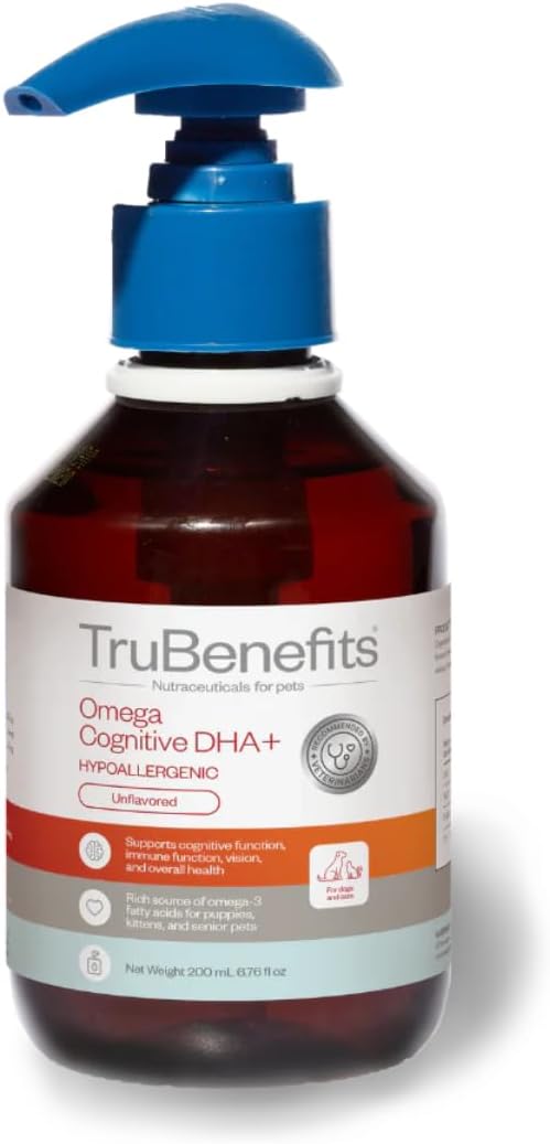 Omega Cognitive with DHA+, 6.76 fl oz, for Dogs and Cats