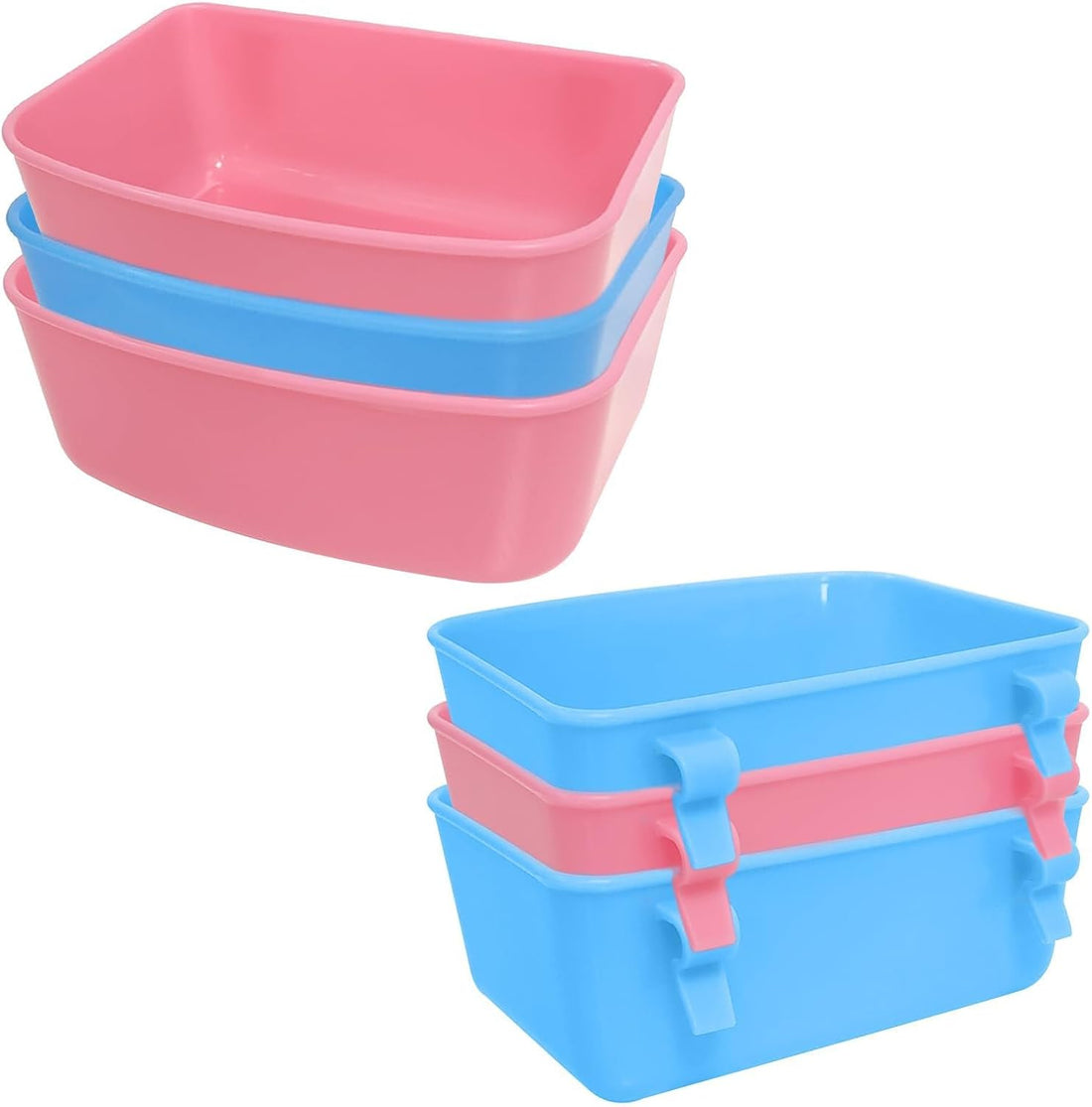 6 Pack Feeder, Hanging Feeder,Food and Water Container