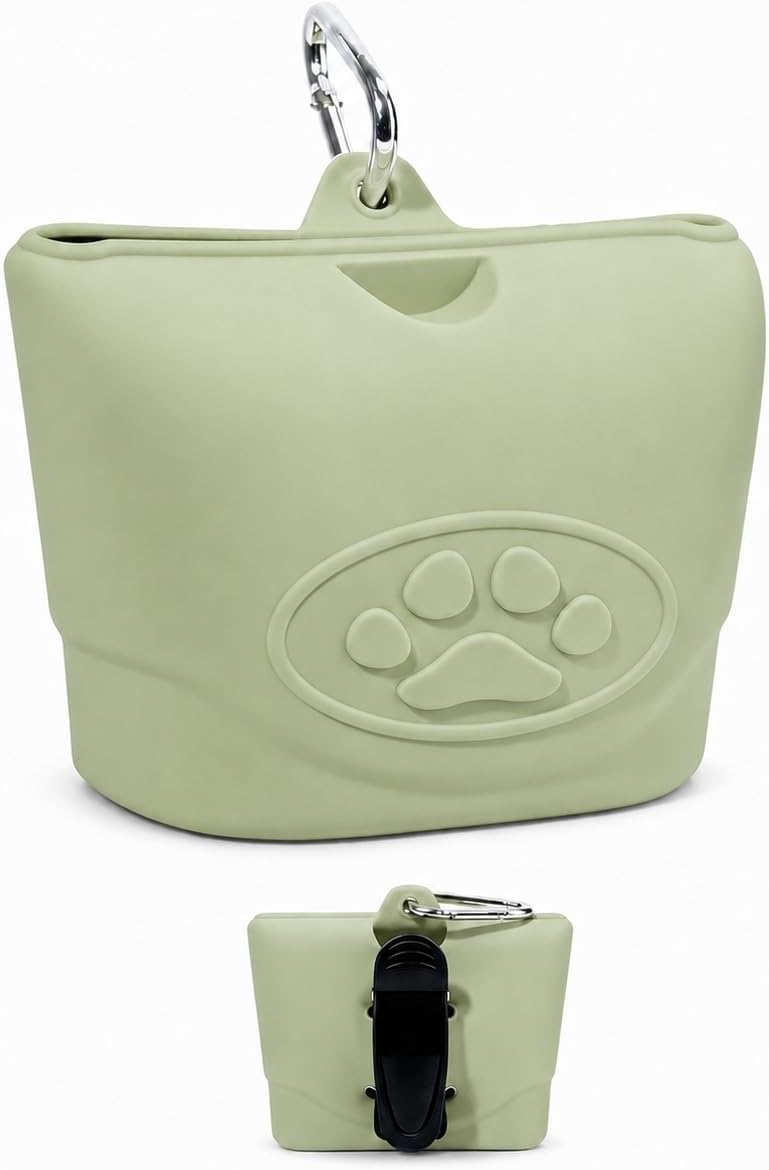 Upgraded Dog Treat Pouch with Strong Magnetic Closure