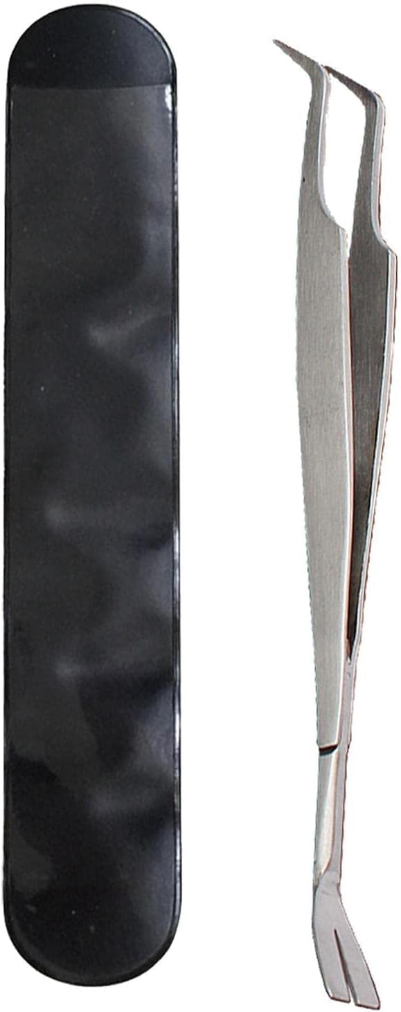 Junfamilee Silver 2 in 1 Tick Removal Tool for Pets,Stainless Steel