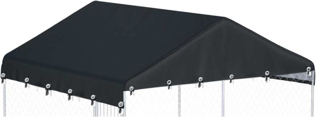 Outdoor Dog Kennel Cover 10'W x 10'L Replacement Covers