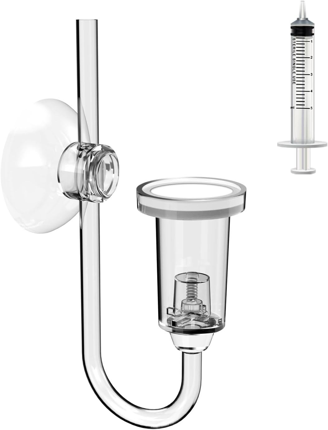 FZONE Acrylic Aquarium CO₂ Diffuser Built-in Check Valve