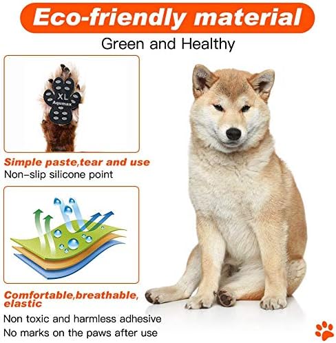 Dog Paw Protector Gripper Traction Pads,Dog Paw Covers,Foot Stickers
