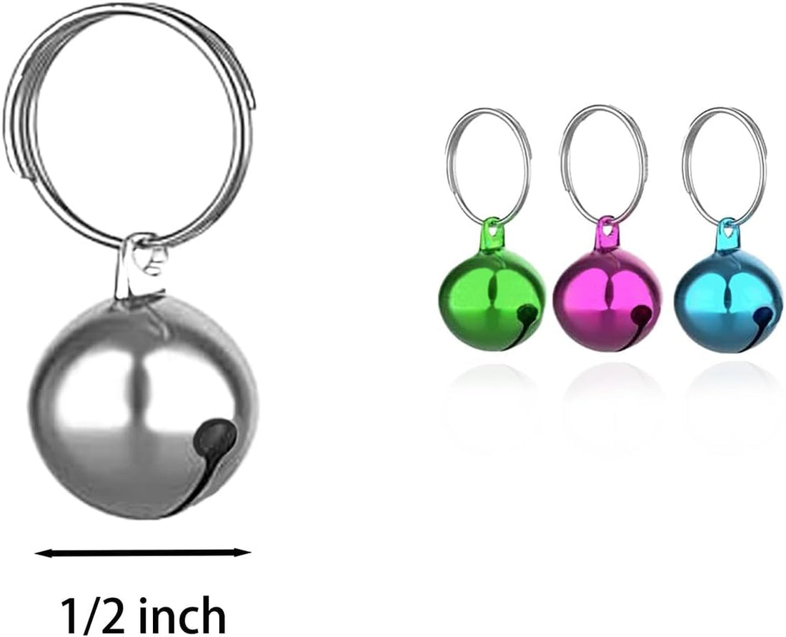 SKYPIA Stainless Steel Pet Bells for Dog & Cat Collars