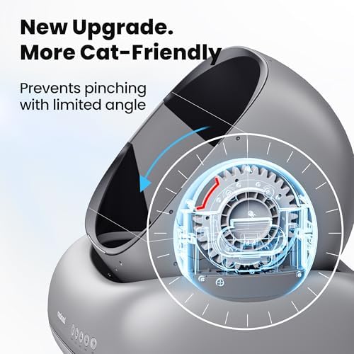 Neakasa M1 Plus Open-Top Self Cleaning Cat Litter Box with Cat Step