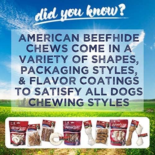Pet Factory American Beefhide Chips Dog Chew Treats - Natural Flavor