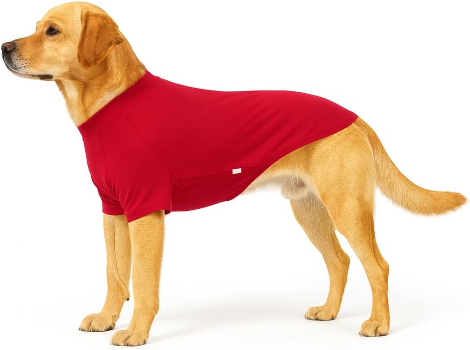 Premium Yoga-Fabric Dog T-Shirt – Breathable, Stretchy