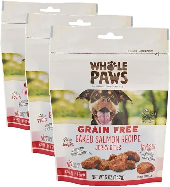 Whole Paws, Whole Paws, Chicken & Sweet Potato Jerky Bites, 5 Ounce