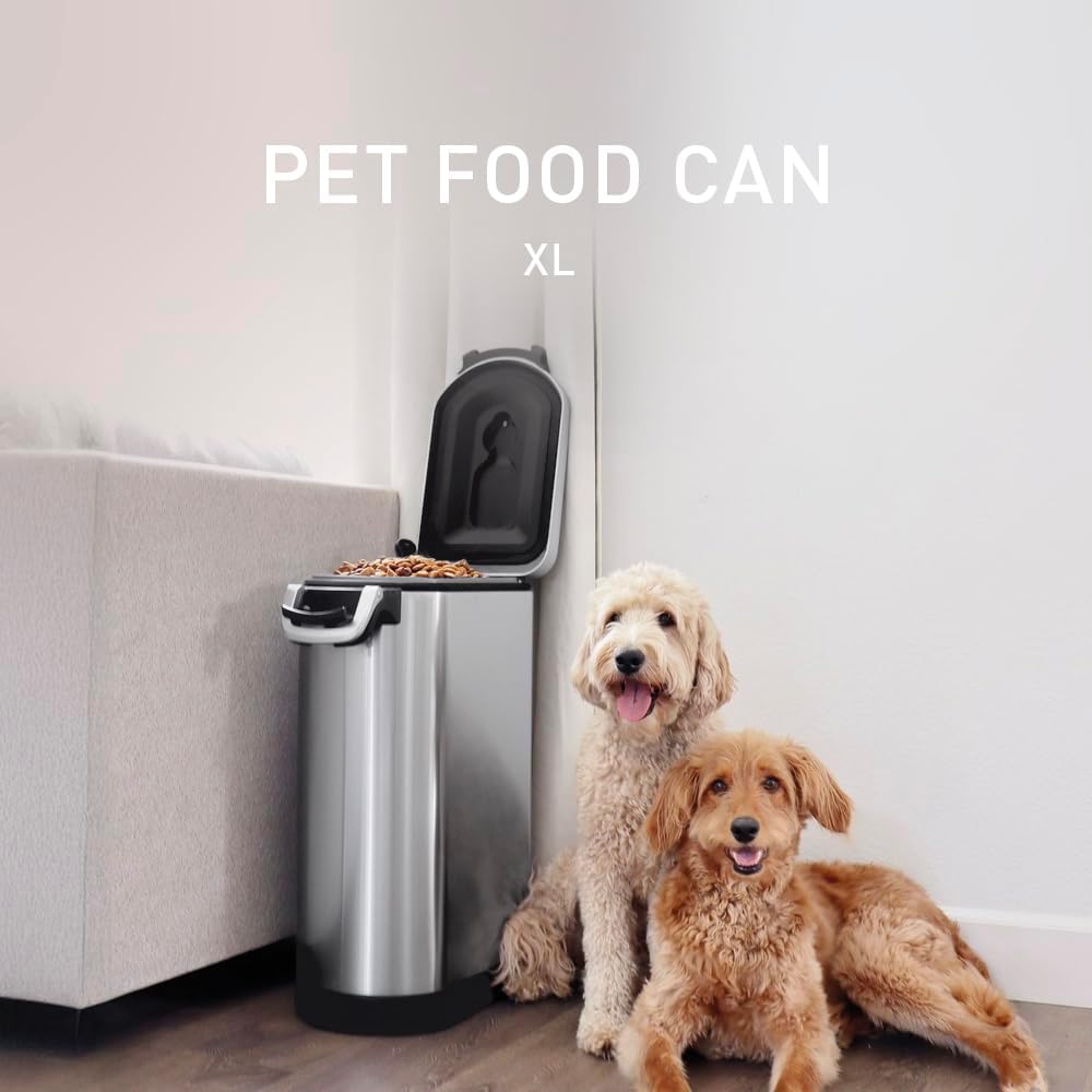 simplehuman 35 Liter, 40 lb / 18.1 kg X-Large Pet Food Storage