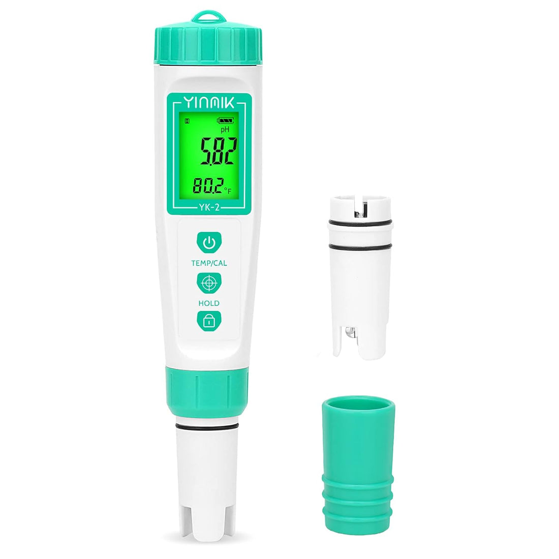 YINMIK pH Meter Salinity Tester pH Salt Meter with pH Salt Solution