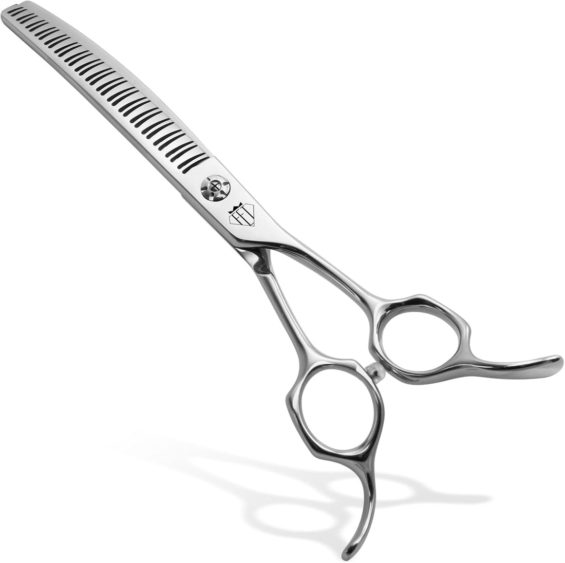 Professional Curved Thinning Scissors for Dog Grooming