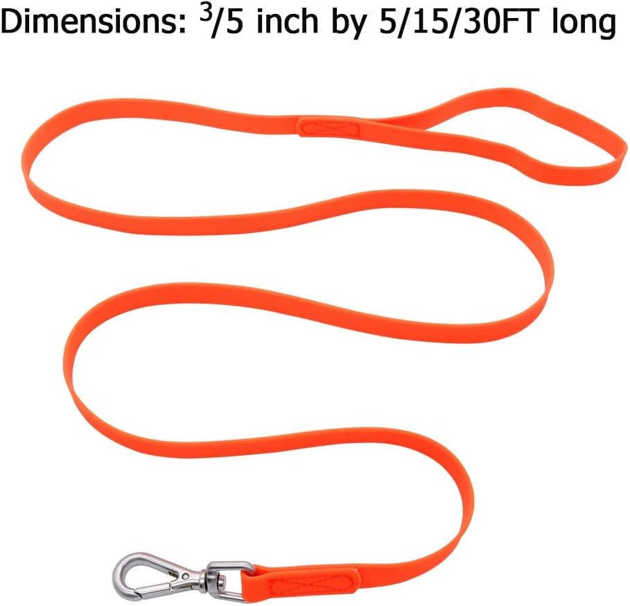 Waterproof Dog Training Leash 50FT 30FT 15FT 10FT 5FT Heavy Duty