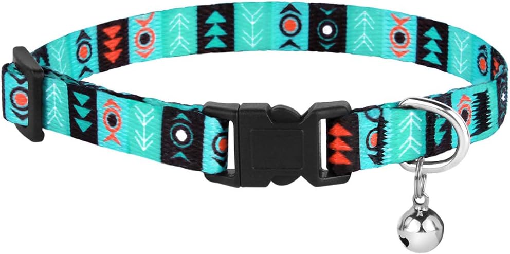 CollarDirect Cat Collar Breakaway with Removable Bell Set of 2 PCS