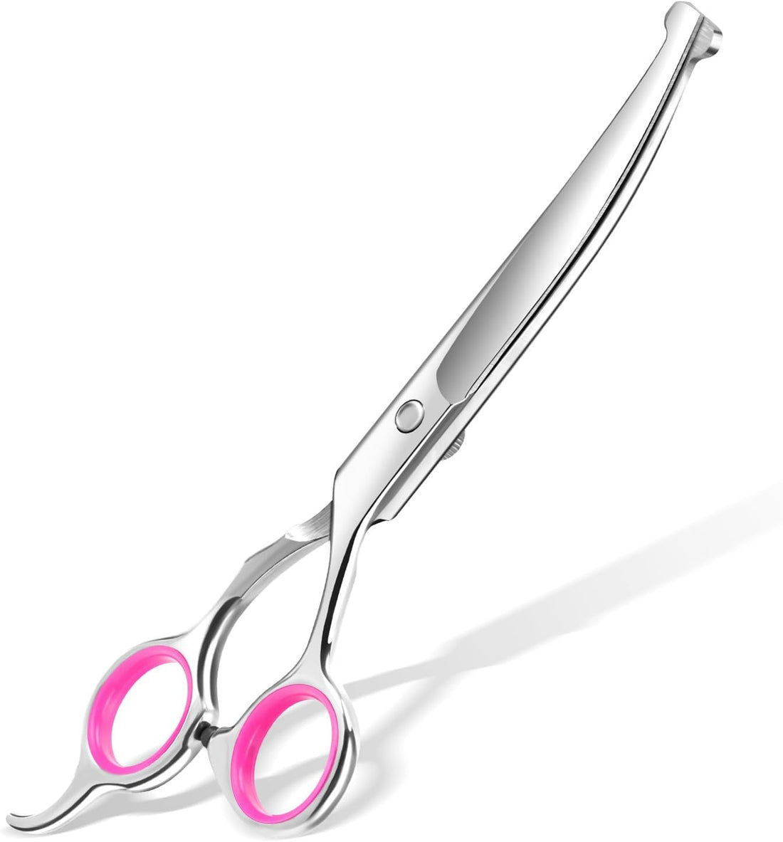 Curved Dog Grooming Scissors, 7.7 Inch Pet Grooming Shears