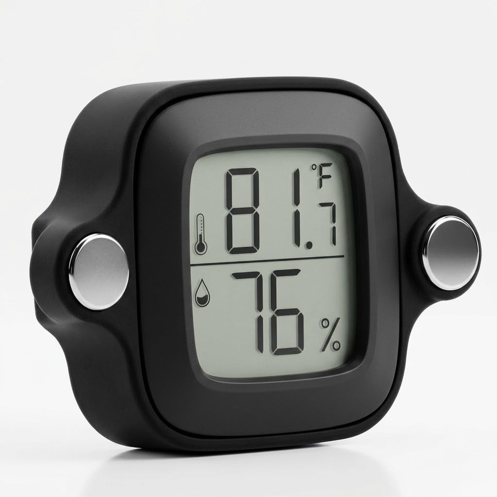 Reptile Temperature and Humidity Monitor Thermometer and Humidity