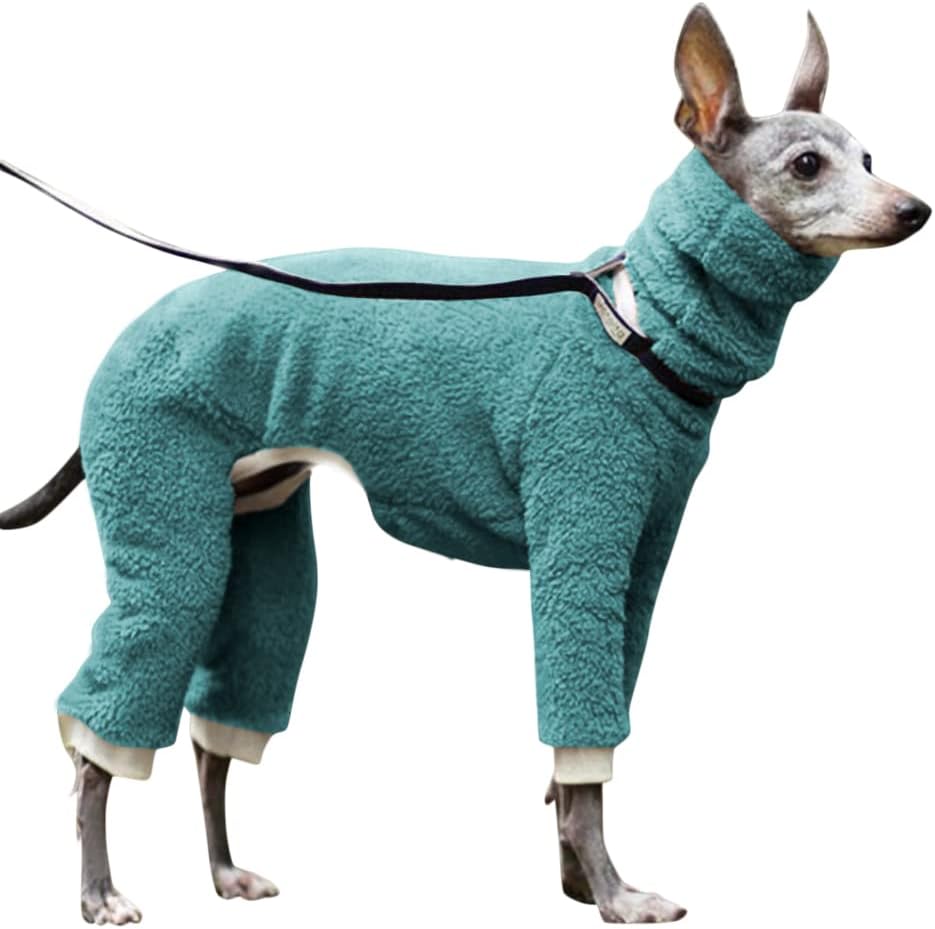 Esobo Fashion Winter Dog Warm Coat Jacket Four-Legged Neck Warm Pet