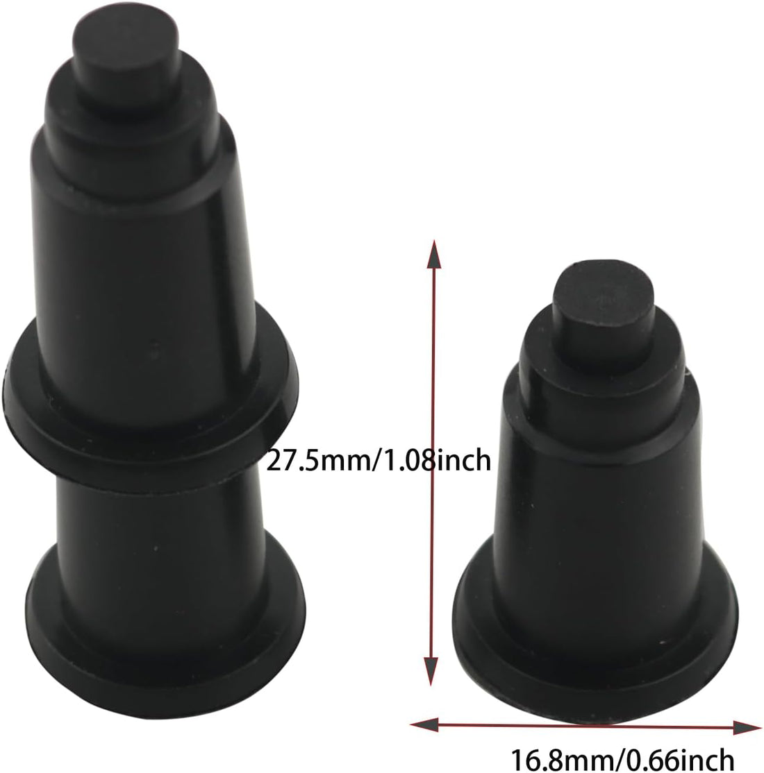 ZCZQC 30PCS Black Support Stand Fish Tank Heightening Pad Feet