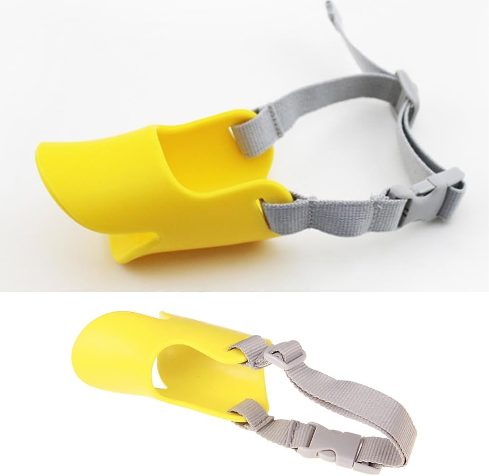 Duck Bill Silicone Dog Muzzle