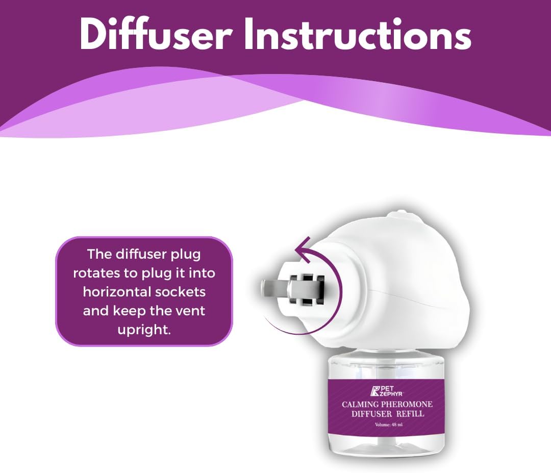 Cat Pheromone Diffuser Refill - 4 Pack Pheromones Refills