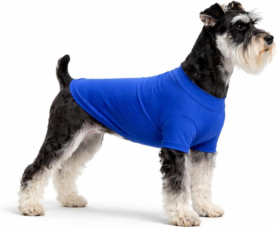 LoveLongLong Spring Summer Cooling Dog T-Shirt with UV Protection
