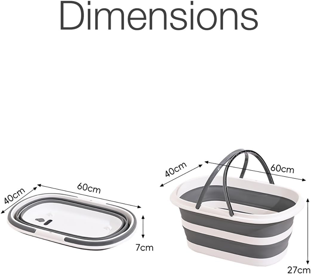 Collapsible Pet Bath Tub with Drain Plug