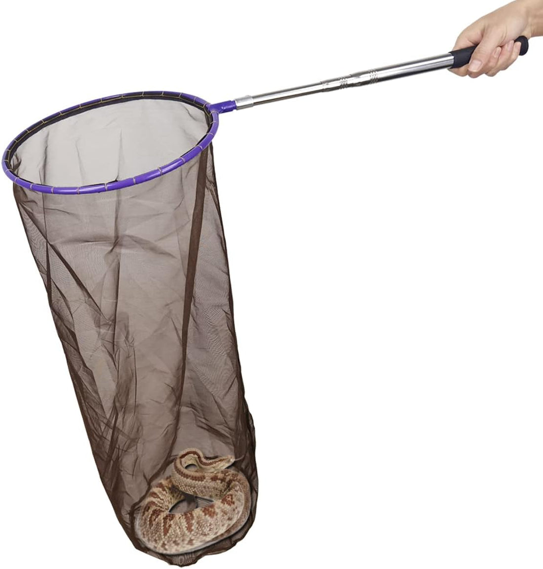 Yorikyas Snake Catcher Net Telescopic Pole