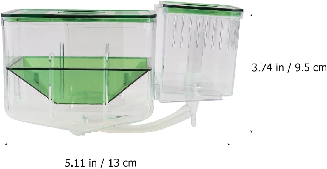 3pcs Box Aquarium Breeding Tank Isolated Breeding Tank Fish Hatching