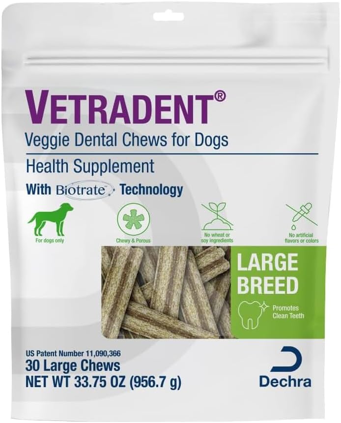 Vetradent® Veggie Dental Chews for Small Dogs