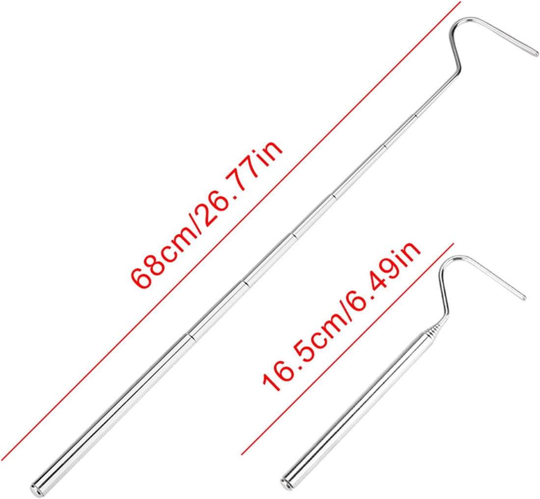 Small Snake Hook,Retractable Reptile Hook Snake Hook Reptile Capture