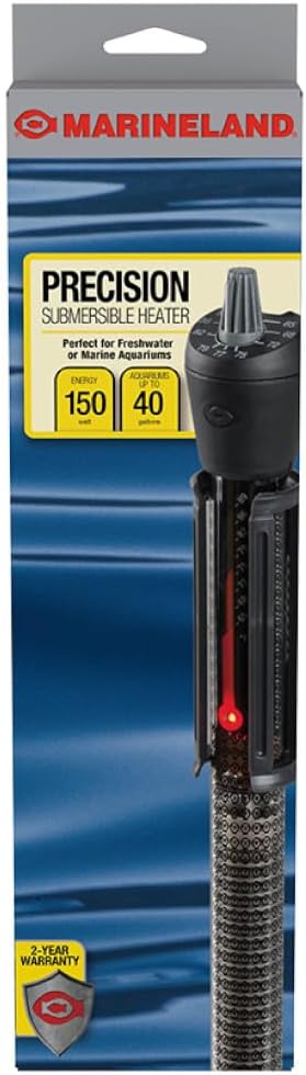 MarineLand 300W Precision Submersible Aquarium Heater