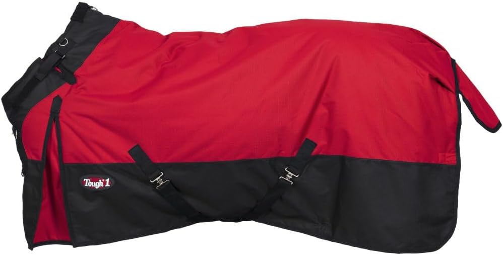 TOUGH1 1200D Turnout Blanket with SNUGGIT, 200-G, Hunter Green, 72-in