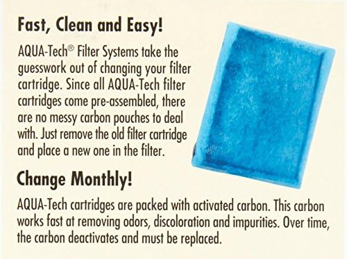 Aqua-Tech EZ-Change #3 Filter Cartridge For Aquarium Filter, 6 Count