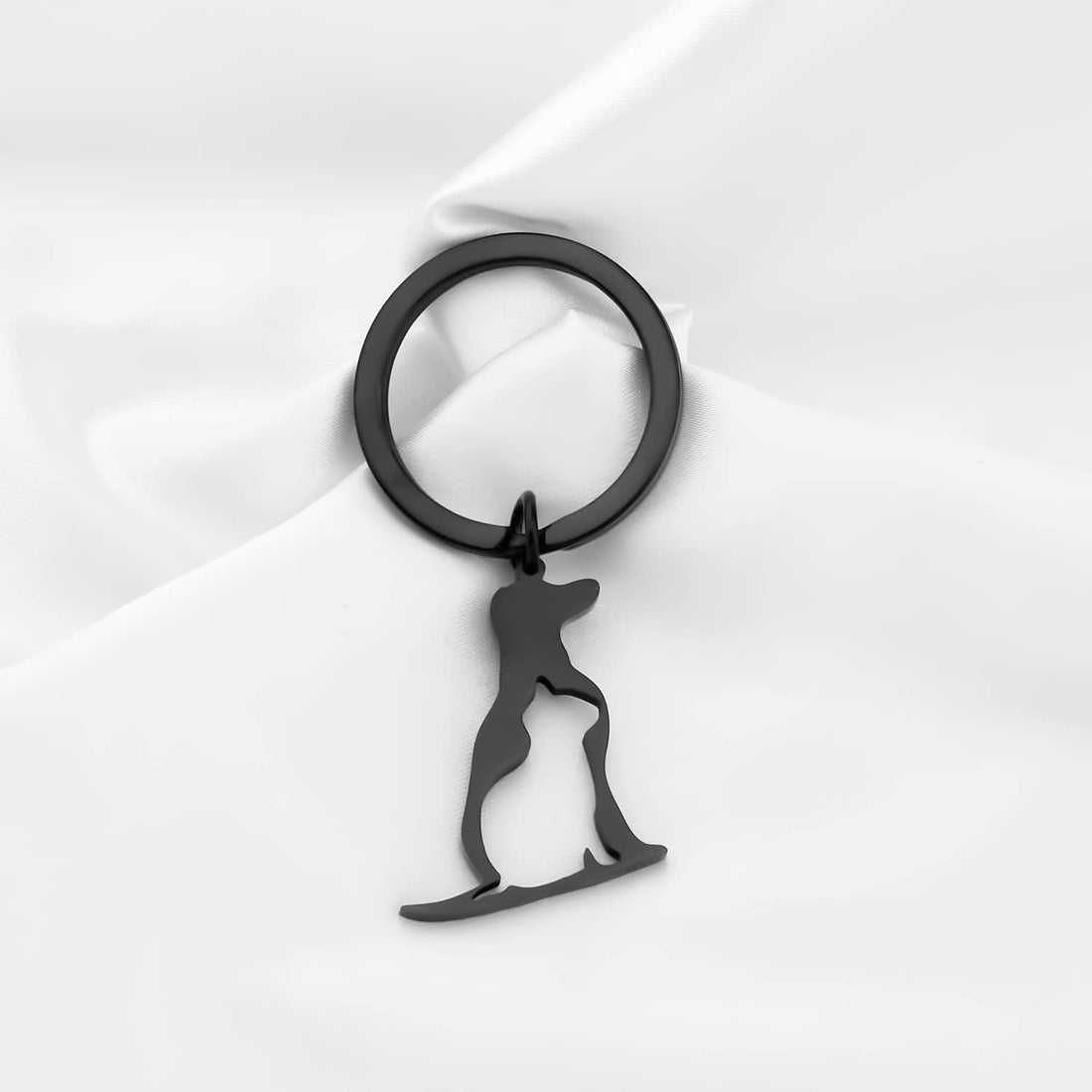 BNQL Dog Cat Keychain Pet Pendant Jewelry for Animal Lover Dog Cat