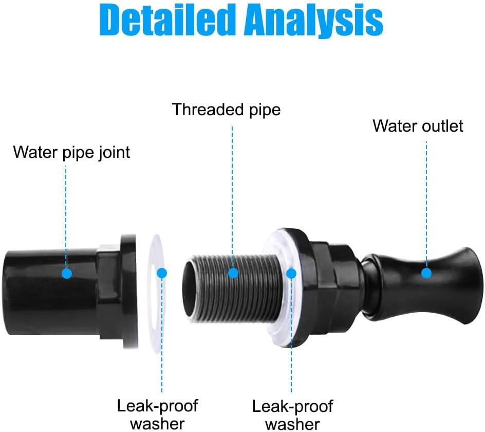 Aquarium Duckbill Nozzle, Multi-Angle Adjustable Water Return Outlet